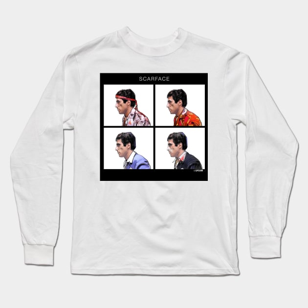 Scarface Long Sleeve T-Shirt by spacelord